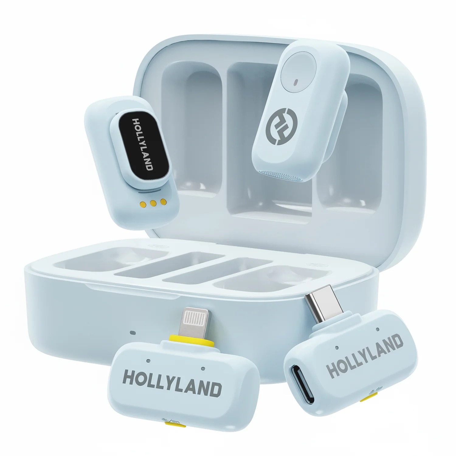 میکروفن بی سیم Hollyland Lark A1 Combo Blue