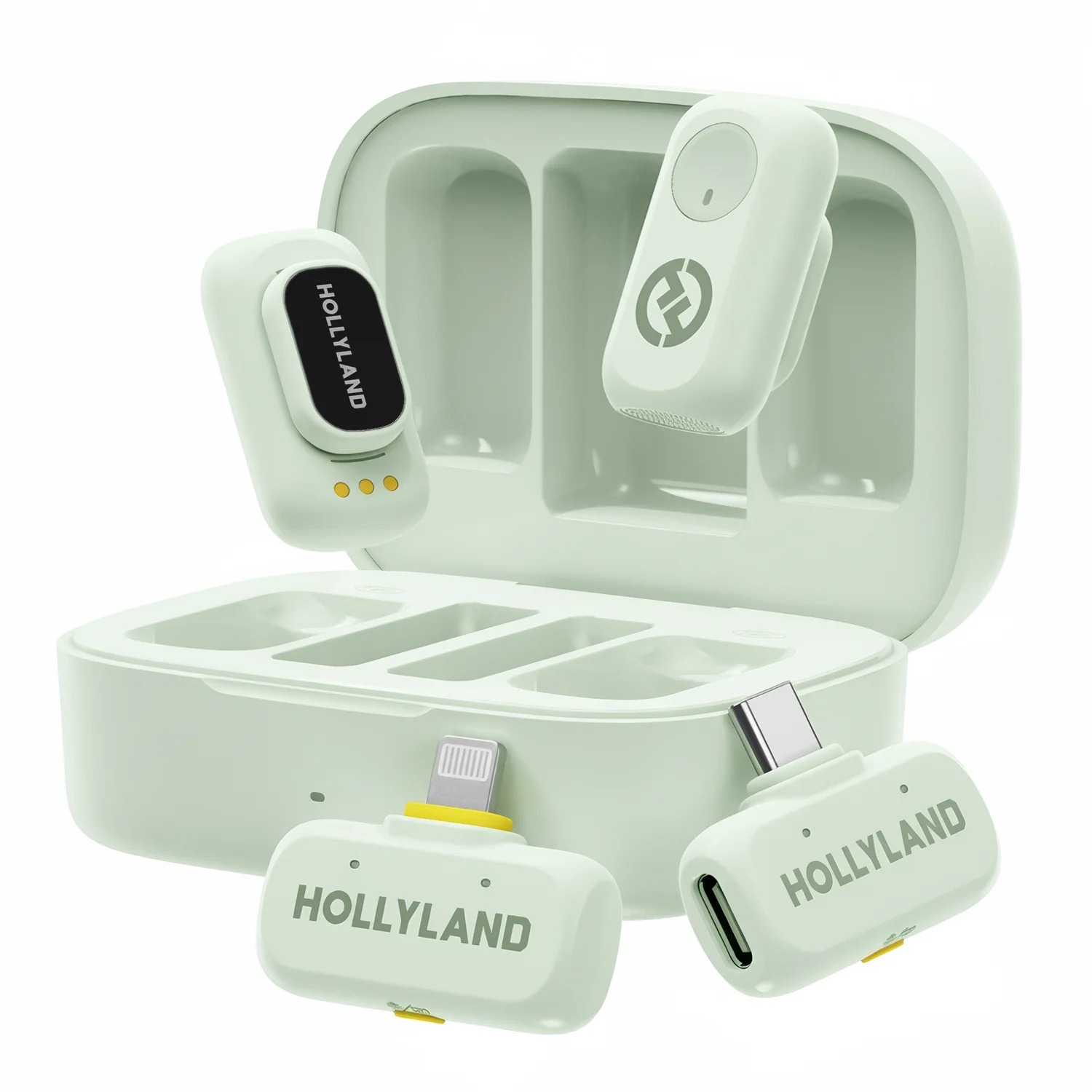 میکروفن بی سیم Hollyland Lark A1 Combo Green
