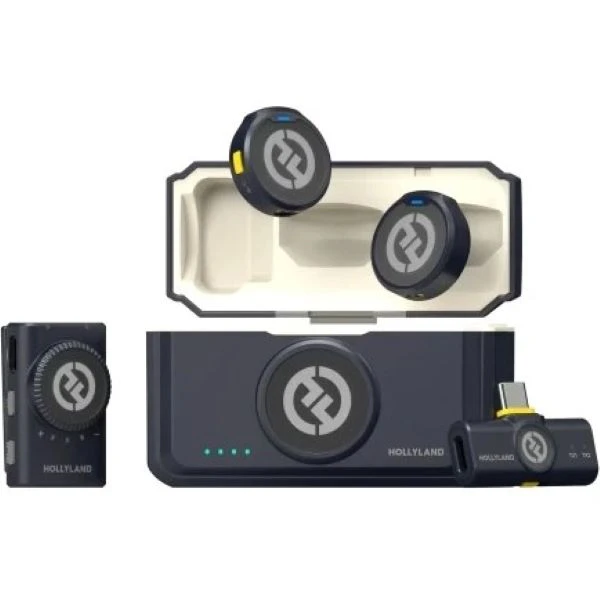 میکروفن بی سیم Hollyland Lark M2 Mini Combo Type C