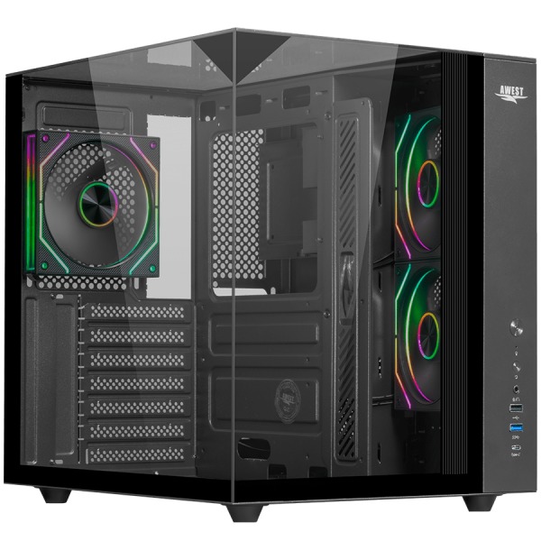 کیس اوست AWEST AQ-15TG-B