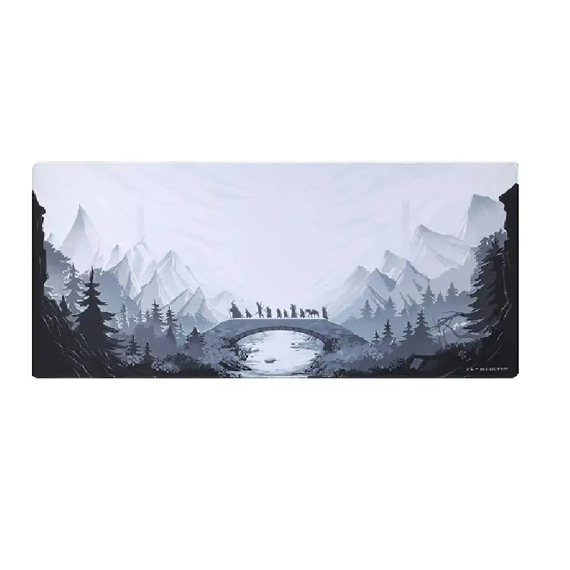 پد موس Drop The Lord of the Rings Fellowship Desk Mat Black-White