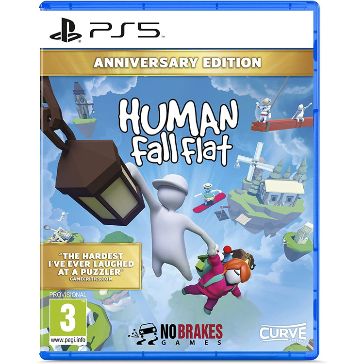 دیسک بازی Human Fall Flat Anniversary Edition برای PS5