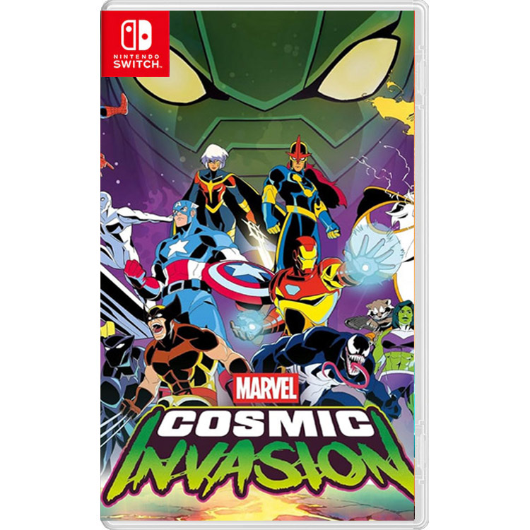 دیسک بازی Marvel Cosmic Invasion برای Nintendo Switch