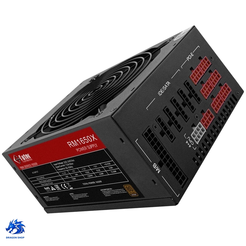 منبع تغذیه کامپیوتر Fater RM1650X 80+ Bronze