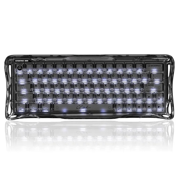 کیبورد GravaStar Mercury V60 Onyx Crystal