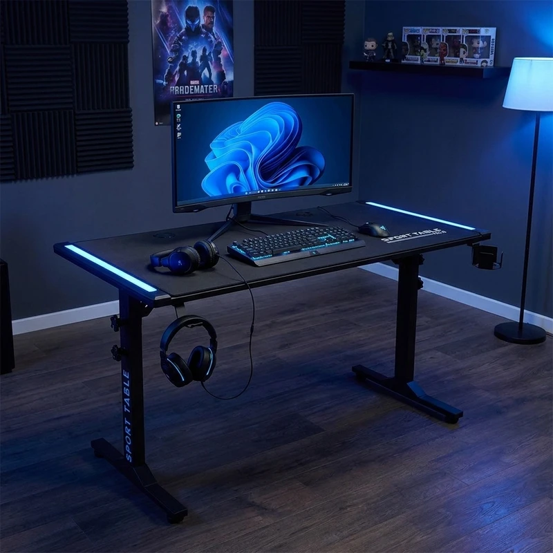 میز گیمینگ نکو Neco Gaming Desk RGB F14 میز گیمینگ نکو Neco Gaming Desk RGB F14