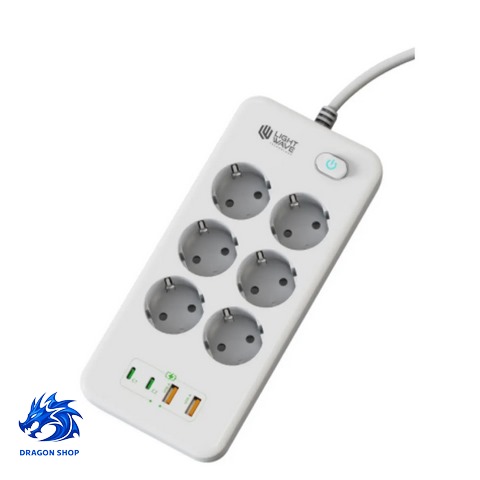 چندراهی برق LightWave LW-EXT-662U2C چندراهی برق LightWave LW-EXT-662U2C