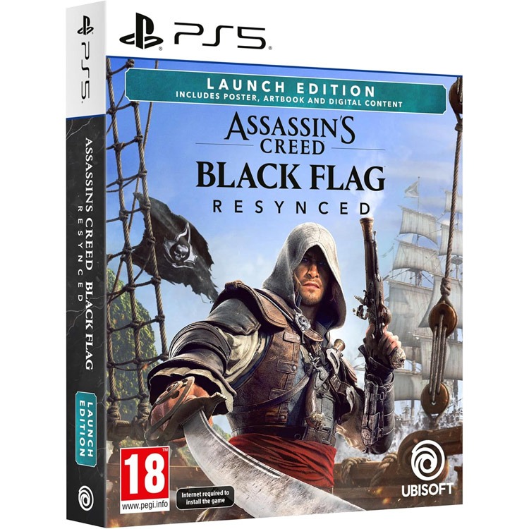 دیسک بازی Assassin's Creed Black Flag Resynced Launch Edition برای PS5