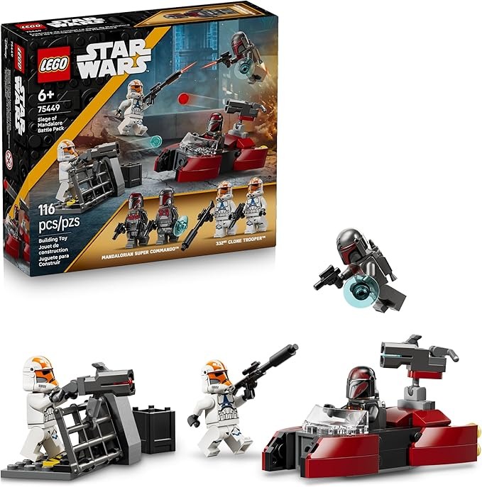 لگو LEGO Star Wars Siege of Mandalore Battle Pack Building 75449