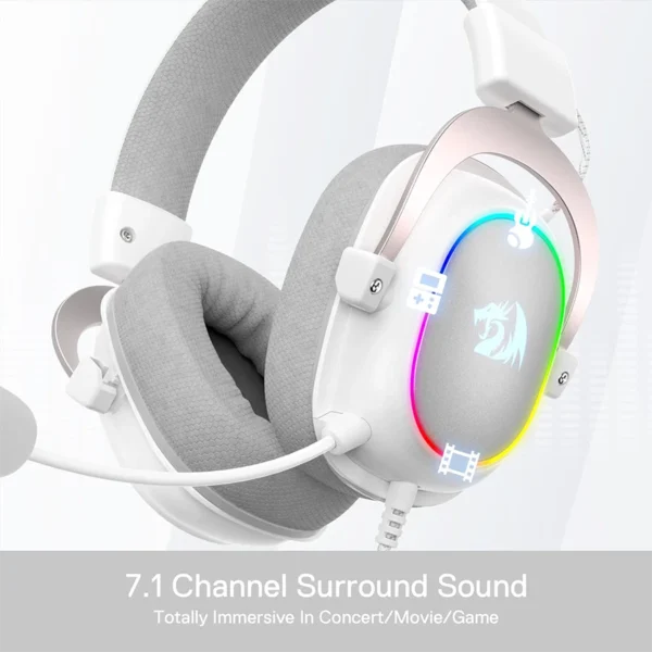 هدست Redragon ZEUS-X RGB H510 White