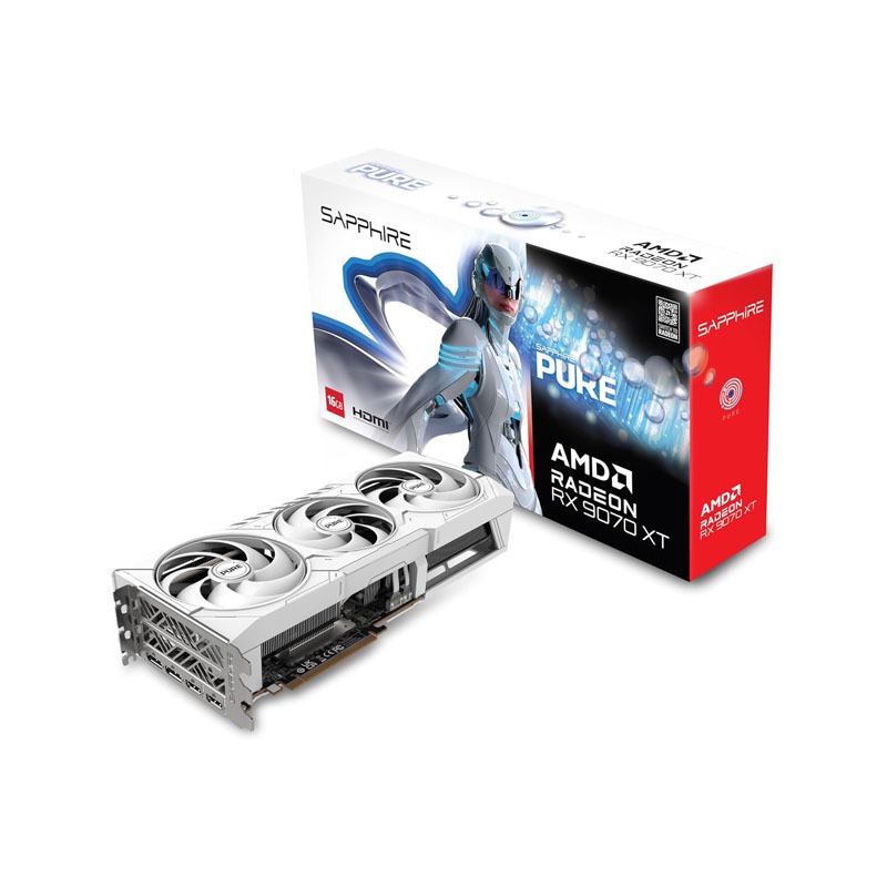 کارت گرافیک Sapphire Pure RX 9070 XT 16GB OC