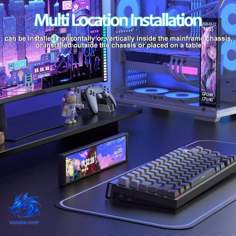 نمایشگر AJAZZ AKP02 Black Mini Monitor For PC