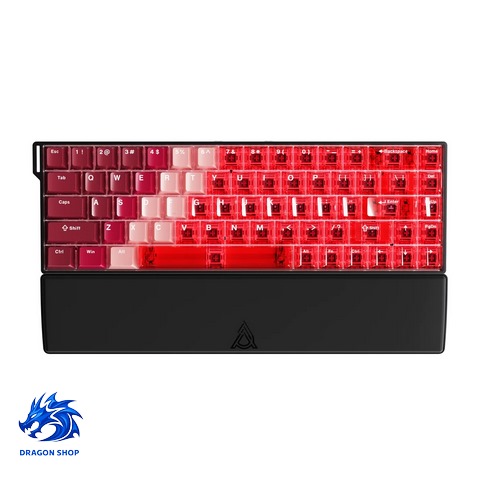 کیبورد AJAZZ AK680 V2 SW Magnetic Original Transparent Gradient Red RGB Wired