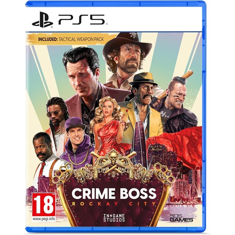دیسک بازی Crime Boss Rockay City برای PS5 (کارکرده)