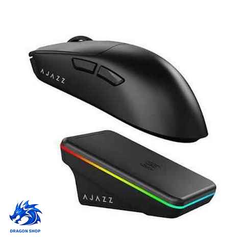 موس AJAZZ AJ200P AI MASTER Tri-Mode Black