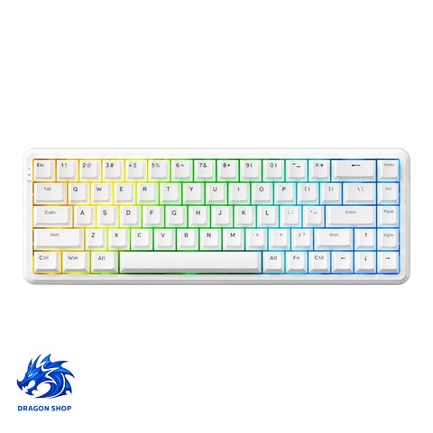 کیبورد AJAZZ AK680 V2 Ice Island SW Magnetic RGB White