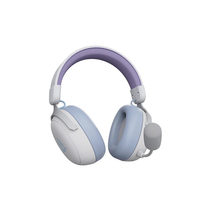 هدست AJAZZ AHM08 MAX Purple-White-Blue