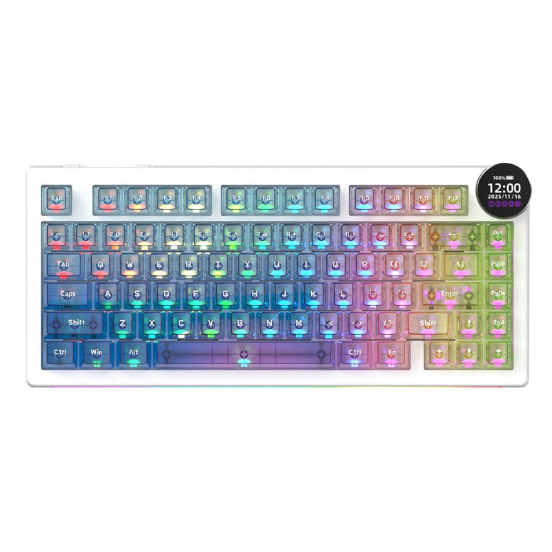 کیبورد AJAZZ AK820 V2 PRO Wireless Gradient Multicolor