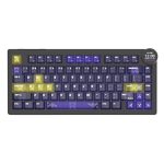 کیبورد AJAZZ AK820 V2 PRO Wireless Yellow/Purple