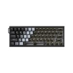 کیبورد AJAZZ ALUX60 Wireless Magnetic SW Gray Gradient Transparent