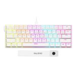 کیبورد AJAZZ NK61 Mechanical Red SW Wired White