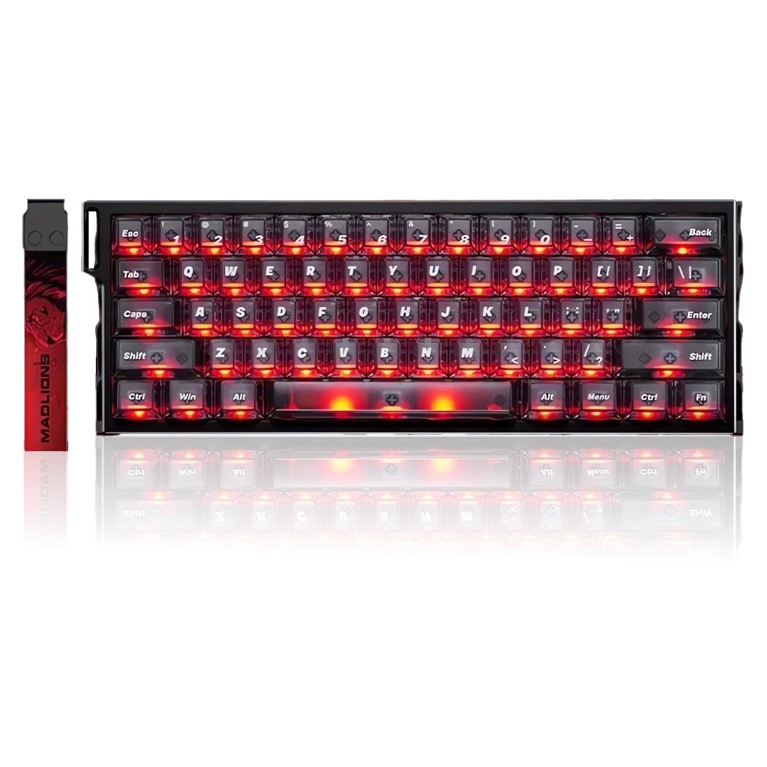 کیبورد MADLIONS MAD LIGHT 60HE Magnetic SW Black