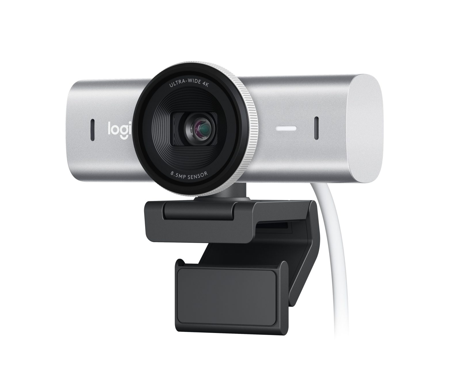 وب کم Logitech MX Brio Ultra HD 4K Pale Gray