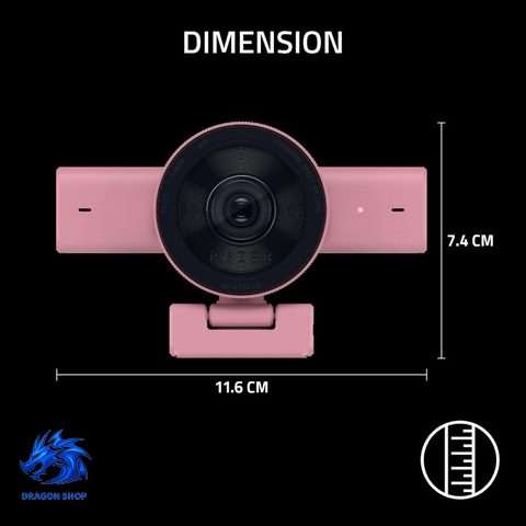 وب کم Razer Kiyo V2 Quartz Edition