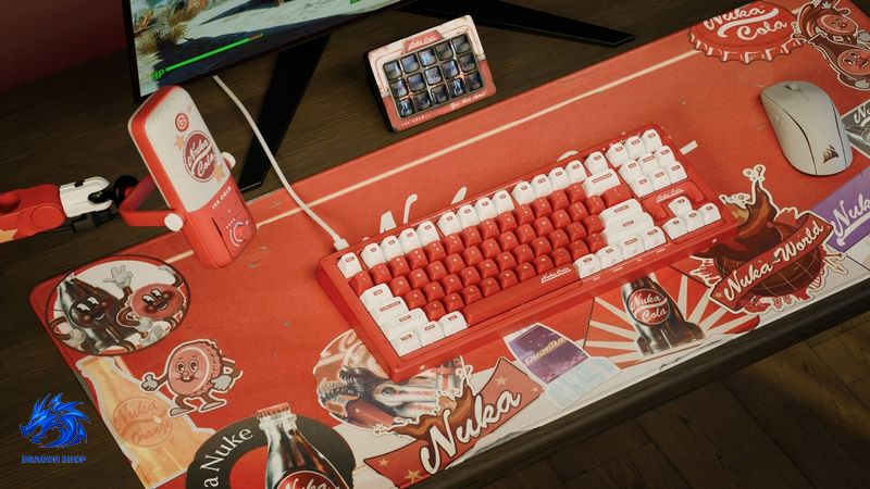 طراحی استریم دک الگاتو Elgato Stream Nuka-Cola Special Edition