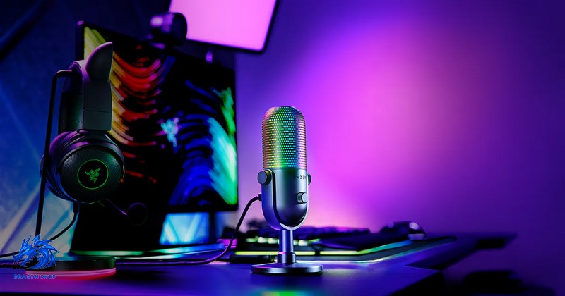 میکروفن Razer Seiren V3 Chroma 32-BIT DSP
