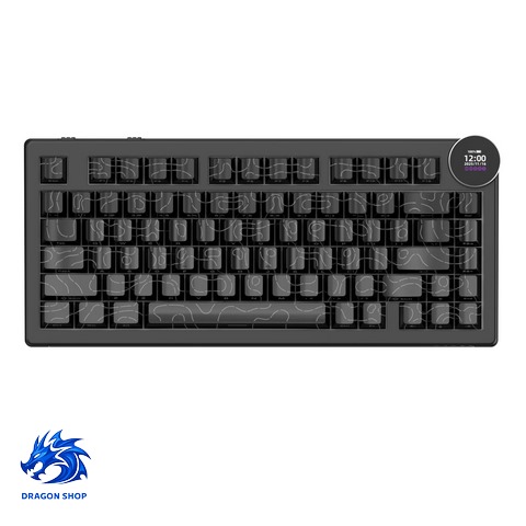 کیبورد AJAZZ AK820 V2 PRO Wireless Black Contours