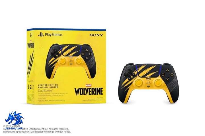 دسته PlayStation DualSense Marvel’s Wolverine Limited Edition