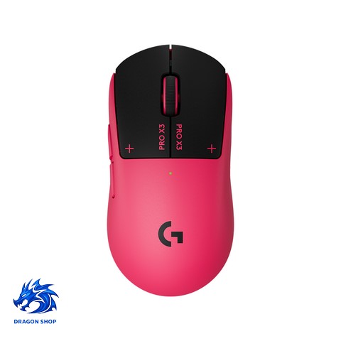 موس Logitech PRO X3 SUPERSTRIKE Magenta Eclipse