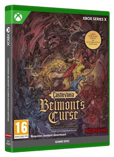 دیسک بازی Belmont's Curse Castlevania برای XBOX