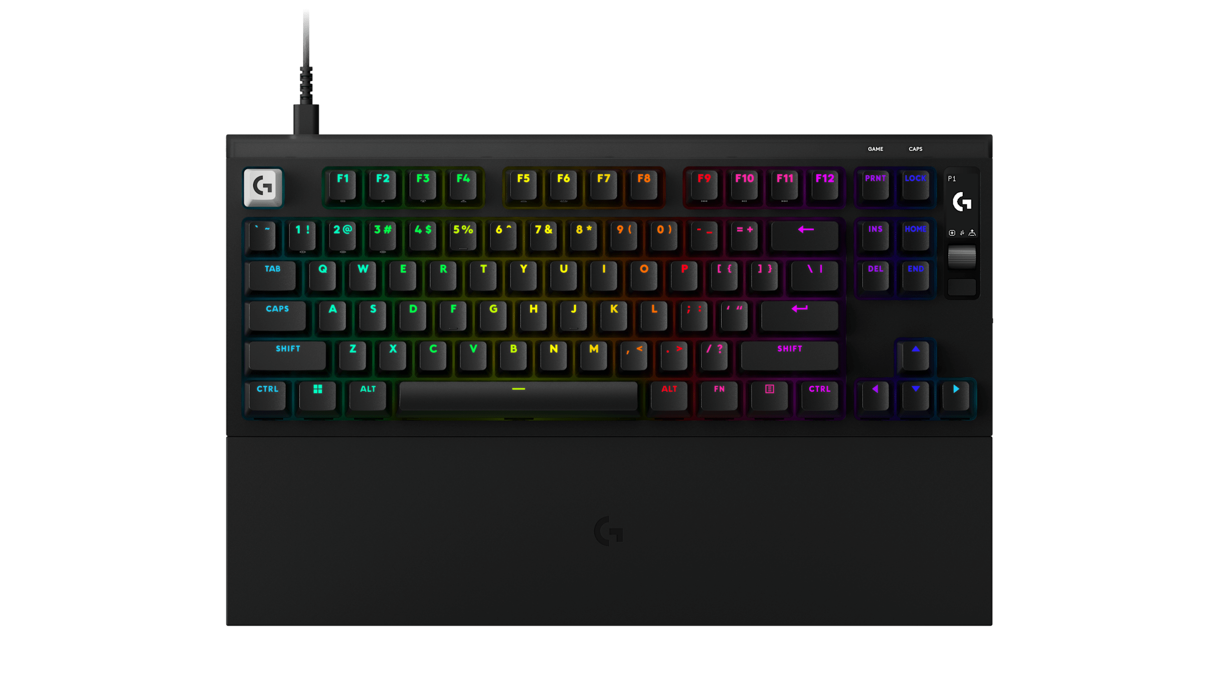 کیبورد Logitech PRO X2 RAPID 8K Wired TKL Black