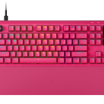 کیبورد Logitech PRO X2 RAPID 8K Wired TKL Magenta