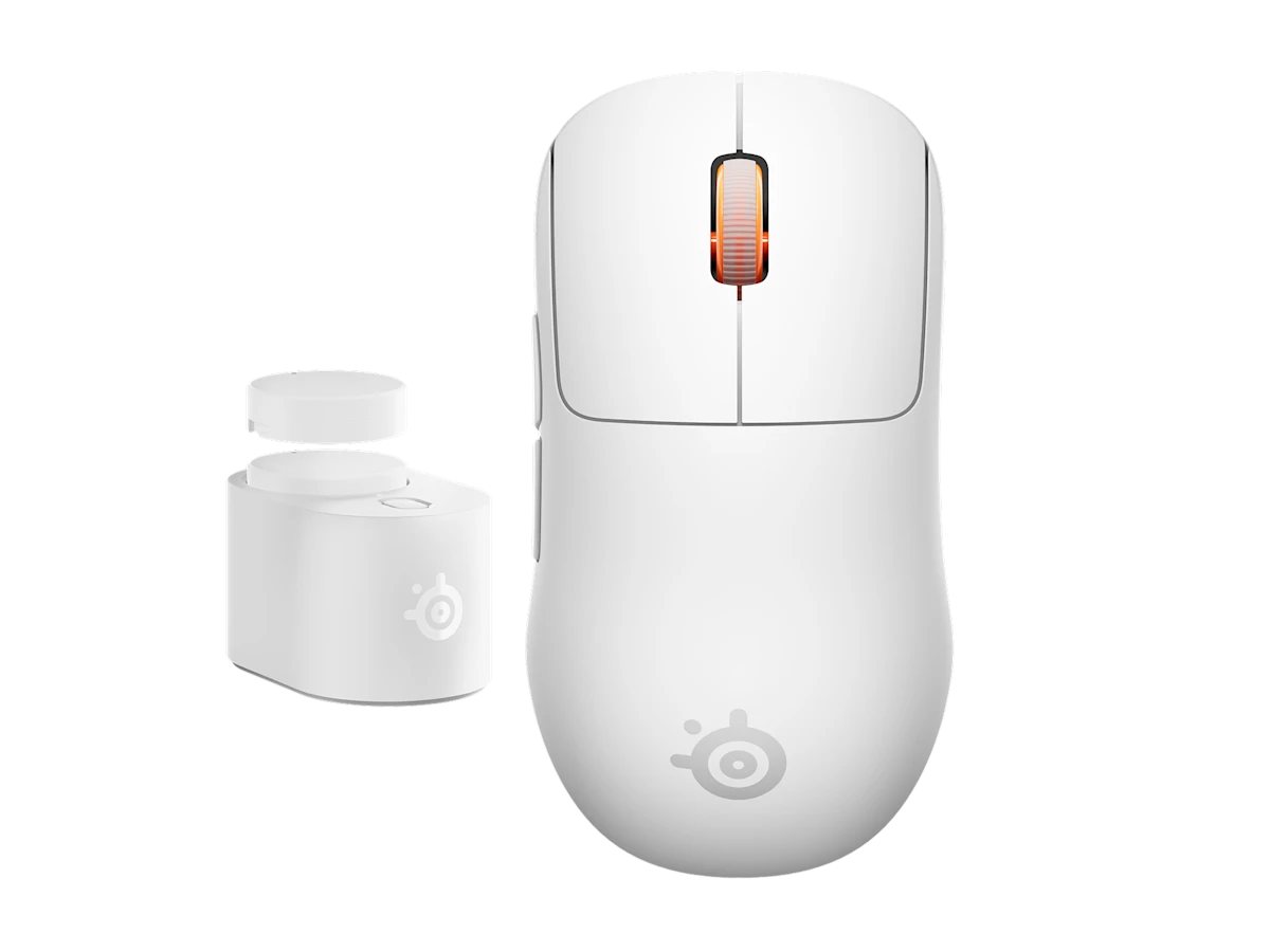 موس SteelSeries Sensei Pro Symmetrical White