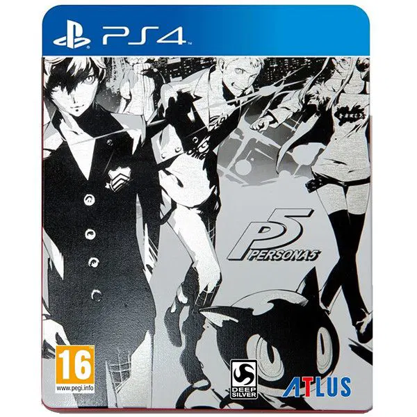 دیسک بازی Persona 5 SteelBook Edition برای PS4 (کارکرده)