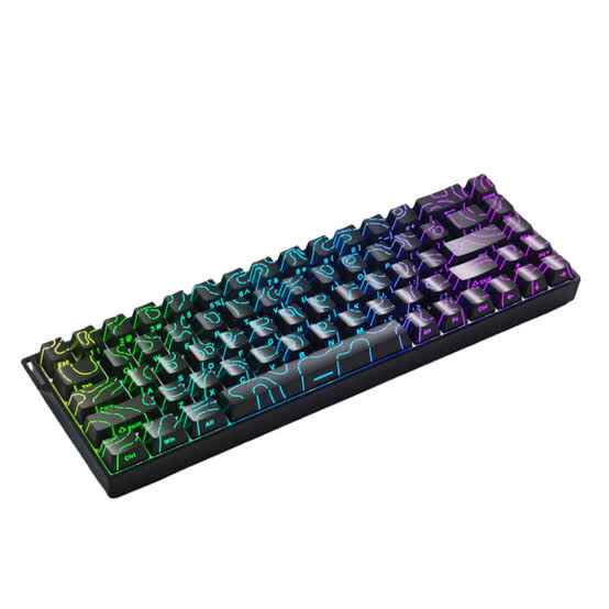 کیبورد AJAZZ AK680 V2 8K Black (Side Print) Arctic Isle SW