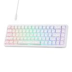 کیبورد AJAZZ AK680 V2 8K White (Side Print) Arctic Isle SW